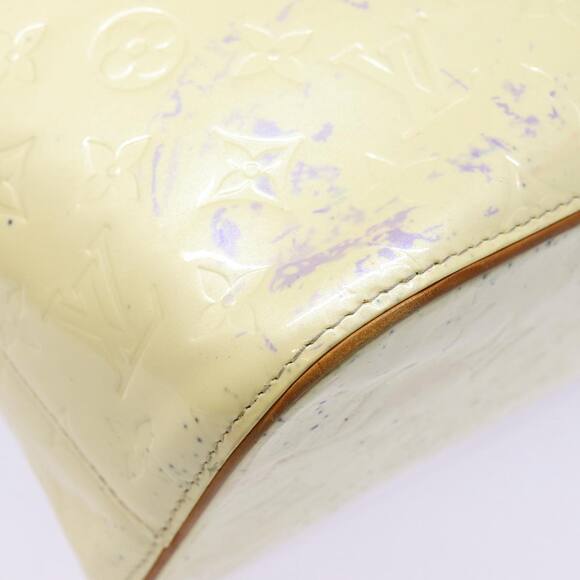 LOUIS VUITTON Monogram Vernis Houston Hand Bag Perle M91342 - Picture 9 of 16